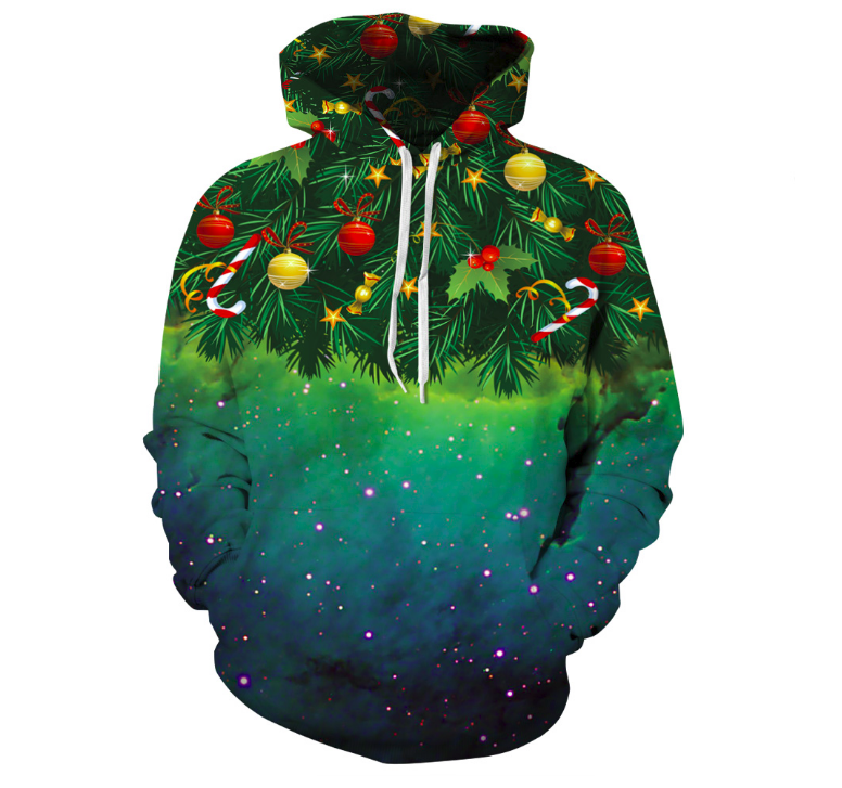 3D Print Christmas Hoodies | usbigstore.com