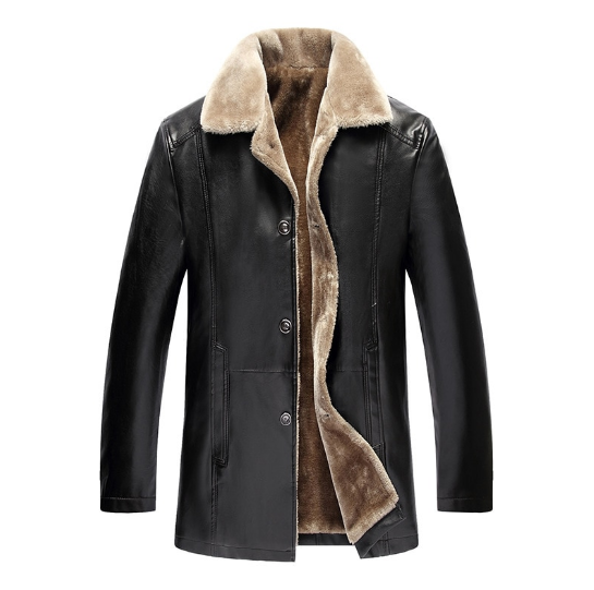 Fur Leather Jacket | usbigstore.com